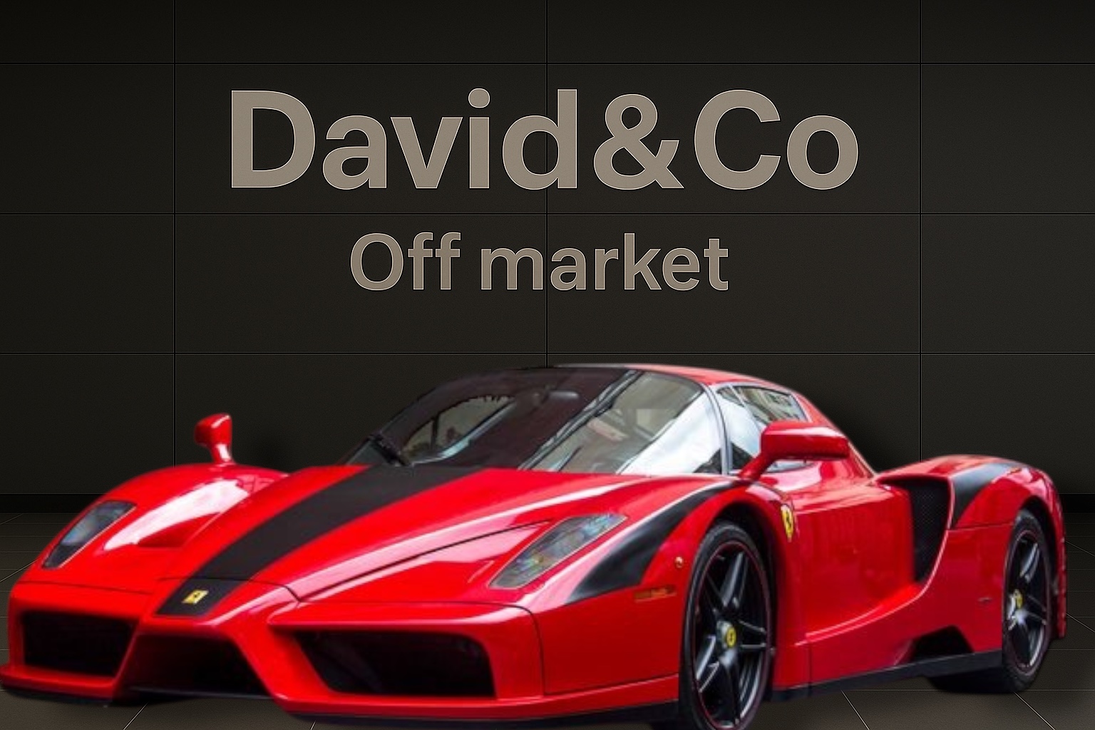 Ferrari Enzo for sale USA collector hypercar