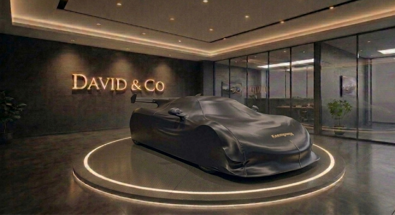 Koenigsegg Jesko Attack front view — hypercar for sale Europe