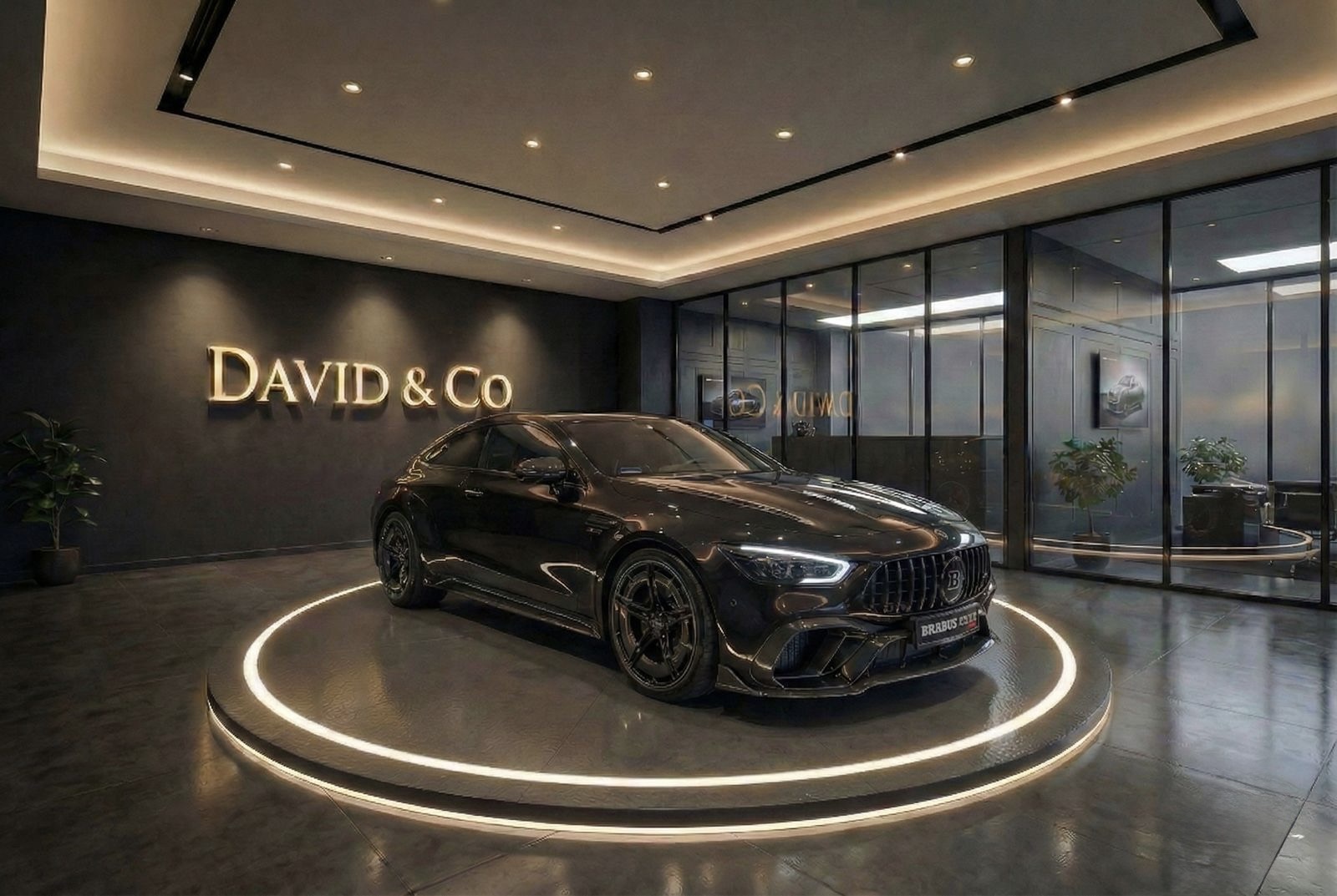 Mercedes-Benz BRABUS ROCKET GTS Deep Blue