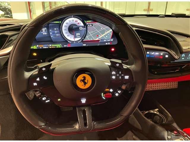 Ferrari SF90 Stradale steering wheel and dash