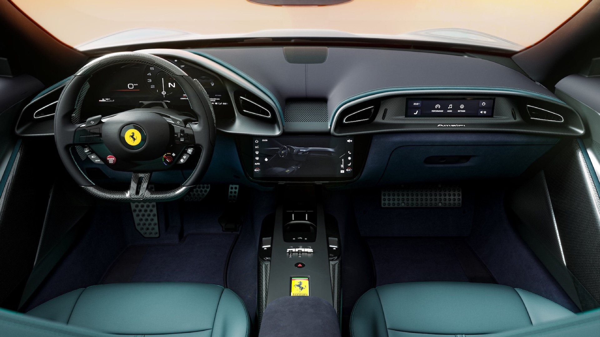 Ferrari Amalfi interior