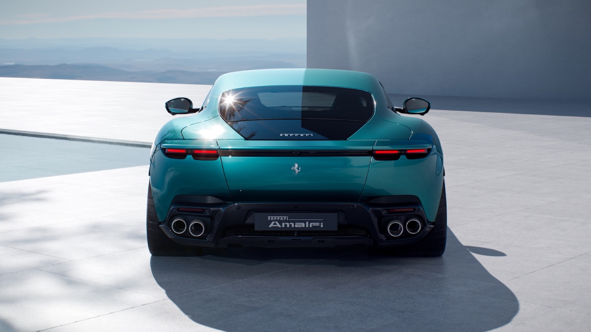 Ferrari Amalfi rear view