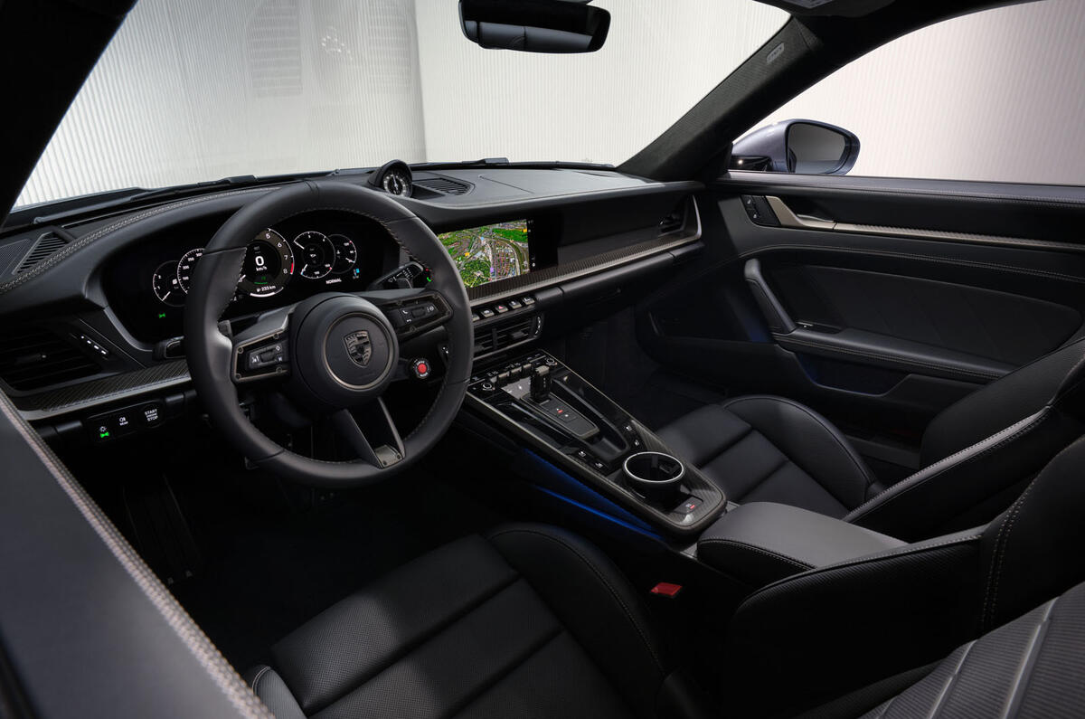 Porsche 992 Turbo S interior